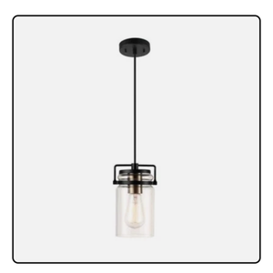 Oliver 1-Light Dark Bronze Plug-In or Hardwire Pendant Lighting with 15 ft. Cord
