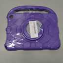 Tablet Case for Kids(2024/2022/2020 Release,12th/10th Generation),Incompatible with iPad Samsung,Shock Proof Friendly,360 Rotating Grip Stand,Portable Handle Kid-Proof Case (Purple)