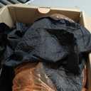 Bedsure Foldable Human Dog Bed - 2 in 1 Flexible Giant Human Dog Bed for Adult People with Supportive Bolster Egg Foam, Waterproof Liner, Calming Fluffy Faux Fur Orthopedic Big Bean Bed, Dark Grey