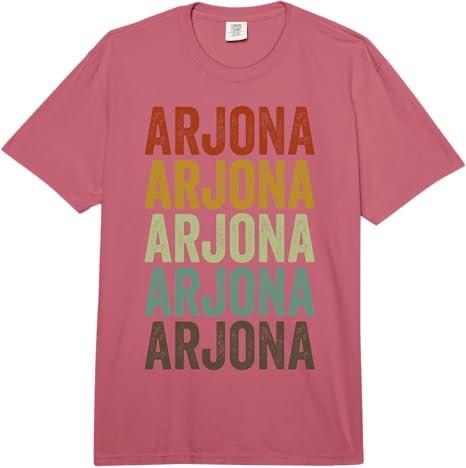 Arjona Retro City Comfort Colors Adult Heavyweight T-Shirt Red M
