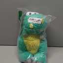 Houwsbaby 13'' Green LED Glowing Dinosaur T-Rex Light Up Stuffed Animal Night Light Plush Toy Hugging Soft Kawaii Gifts for Kids Boys Girls Decoration Holiday Birthday Present