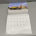 RED EMBER Construction Vehicles 2026 Wall Calendar 12 Month | 12" x 24" Open | Thick & Sturdy Paper | Holiday Gift | Truck Calendar 2026