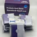 1 Box of 600 Counts-12packs Blue Color Front Matte Card Sleeves Standard MTG