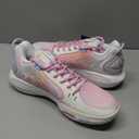 LI-NING Wade Shadow 7 Men's Lightweight Breathable Anti Slip Rebound Professional Basketball Game Shoes Phalaenopsis/ Milk White US 9.5