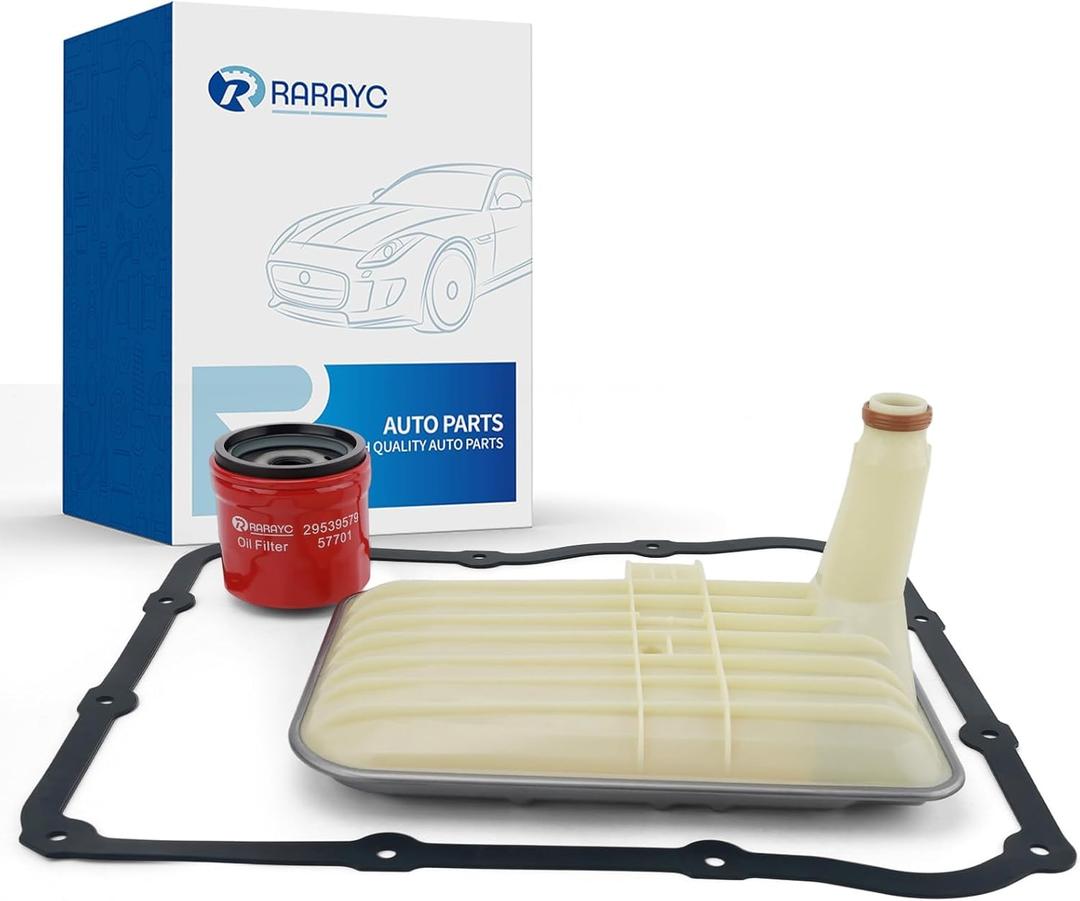 Transmission Filter Kit for Allison 1000/2000 Series Compatible with Chevy Silverado 2500HD/3500HD 2010-2019 & GMC Sierra 2500HD/3500HD Complete Set with Gasket 29542824 29539579 Deep Pan