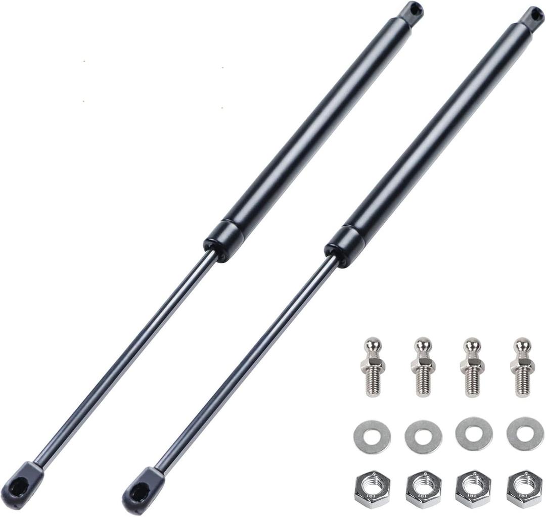 20" 200Lbs/889N Lift Support Struts Gas Spring Shocks Hydraulics Piston Lid Stay Window Cabinet Support Prop for Heavy Duty Rv Murphy Bed Truck Trailer Cap Tonneau Cover Floor Hatch Trap Door