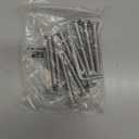 M6 x 50mm 10Pcs Flat Head Hex Socket Cap Screws Bolts, 304 Stainless Steel 18-8, Full Thread by SG TZH (with Hex Spanner)
