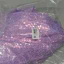 6 Pcs Iridescent Sequin Table Runner 12 x 72 Inch Mermaid Table Runner Glitter Sequin Sparkly Desk Cover for Wedding Birthday Party Ceremony Supplies Decor (Purple)