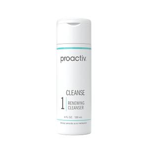 Proactiv Acne Cleanser - Benzoyl Peroxide Face Wash and Acne Treatment - Daily Facial Cleanser and Hyularonic Acid Moisturizer with Exfoliating Beads - 60 Day Supply, 4 Fl Oz (4 Ounce (Pack of 1))