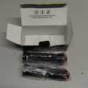 NIBBI Motorcycle Hand Grips, Racing CNC Aluminum & Soft Rubber Handlebar,7/8" Handle Grips for ATV GY6 Scooter