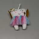 Beautiful Tooth Fairy Pillow Colorful Skirt Tooth Fairy Doll Lost Teeth Keepsake Gift for Kids