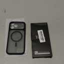 TOCOL for iPhone 17 Pro Max Case with Camera Control Capture Button, Compatible with Magsafe Charger, Builtin Magnetic Ring, Translucent Matte Phone Case for iPhone 17 ProMax 6.9 inch (Key Black)