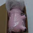PHOCAS Hamm Piggy Bank Unbreakable Cute Pink Pig Money Bank Plastic Saving Coin Bank for Kids Christmas Birthday Gift