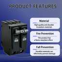 THQL2160 Circuit BreakerFit for General ElectricRepalce for THQL 2p 60A Breaker,2 Pole 60 Amp 120/240V 10kAPlug-in Mount StandardThermal Magnetic Protection