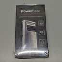 PowerBear Portable Radio | AM/FM, 2AA Battery Operated with Long Range Reception for Indoor, Outdoor & Emergency Use | Radio with Speaker & Headphone Jack (Silver)