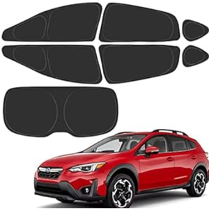 Proadsy Window Sun Shade for Subaru CrossTrek 2023 2022 2021 2020 2019 2018 Side Window for Baby/ Camping UV Rays and Privacy Protect Upgrade Accessories Set of 7