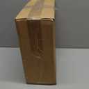 LETAOTAO Dinner Plates, Ceramic dinner Plate Set of 4, 10 inch White Serving Plates with gold trim, Stripe Texture Back, Large Pasta and Salad Plates, Dishes Set with Lipped Edges for Kitchen