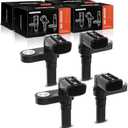 A-Premium Set of 4 Front and Rear ABS Wheel Speed Sensor for Toyota Tacoma 05-22, 4Runner 03-22, FJ Cruiser 07-14, Land Cruiser 08-11/13-21 & Lexus GX460 10-22, GX470 03-09, LX570 08-11/13-20, LX600