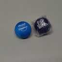 Candescent Stress Balls - Hand Therapy Relief for Anxiety, Fidget, Tension, Exercise Strengthener - Motivational Toys for Adults & Kids - Set of 2 (Crystal Blue, Ocean Blue)