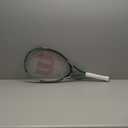 WILSON Tour Slam Adult Recreational Tennis Rackets (Grip Size 2 - 4 1/4", Grey/Green)