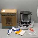 9,000 BTU Kerosene Heater, Kerosene Heaters for Indoor Use, Non Electric Portable 2 in 1 Stove & Heater for Camping, Garage, Home, and Emergency Use