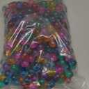 Zhanmai 500 Pieces Color Mixing Glass Marbles 0.56 Inch Cat Eyes Marbles Bulk Solid Glass Colorful Round DIY Craft for Kids Slingshot Home Decoration Chinese Checkers Game (Bright) (Bright)