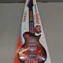 Kids Guitar Toy for 3 Year Old Boy Gift 21 Inches Electric Guitars with 4 Strings for Toddlers Light Up Music Toys for Boys Girls Gifts Ages 3 4 5 (Red)