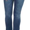 Democracy Women's Ab Solution Itty Bitty Boot Jean (16, Blue)