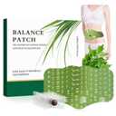 KOAVDMT Balance Patch Herbal Patch Pad Balance, 2026 New Mugwort Herbal Navel Patches, Supporting Reduced Bloating Appearance, Comfortable Adhesive Design, Gentle Formula for All Skin(2 Box 10 Piece)