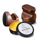 celestree Food Grade Beeswax Cutting Board Care Kit - Butcher Block Conditioner Wax with Reusable Sponges, Sandpapers & Ergonomic Applicator - 7oz Wood Butter Polish for Furniture,DIY Restoration