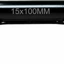 Fork Thru Axle Adapter for Bike Rack Convert QR Fork Mount to Thru Axle Bicycle Mount 15x110mm 12x100mm 15x100mm 20x110mm (15x100mm)