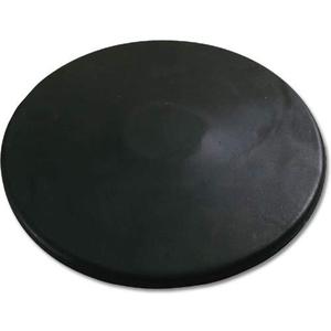 Black Rubber Discus - Practice 1 kilogram