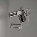 Adjustable Glass to Glass Clamp 2 Pack, 90-180-270 Degree Railing Clips Indoor & Outdoor, Stainless Steel 304 Railing Clamp for Fence, Railing, Balcony Deck