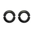 Shaft Collar Bore 2'' Double Split Black Oxide Set Screw Durable Shaft Collars Suitable for Machinery and Industrial Use 2 Piece