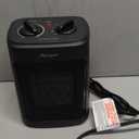 Space Heater, 1500W Electric Heaters Indoor Portable with Thermostat, PTC Fast Heating Ceramic Room Small Heater with Heating and Fan Modes for Bedroom, Office and Indoor Use (10IN)