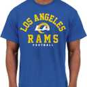 Junk Food NFL Unisex-Adult NFL Classic Team Logo T-Shirt (Large, Blue)