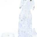 3D Crystal Dog Puzzle, Crystal Puzzle Brainteasers for Puzzlers Ages 16 and Up, 41PCS(Transparent)