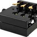 Piano Pedal Extenders Adjustable Height with 3 Pedals Designed for Beginners Wood Black