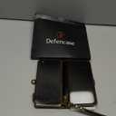 Defencase for iPhone 17 Pro Max Case Wallet with RFID Blocking Card Holder for Women and Men, Fashion PU Leather Magnetic Snap Flip Zipper Strap Wallet Phone Case for iPhone 17 Pro Max 6.9", Coffee