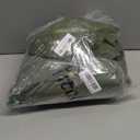 Christmas Green Blackout Curtains for Bedroom Linen Light Pale Olive Green Room Darkening Window Drape Black Out Dark Curtains for Ceiling Door Living Mid Century Modern Decor 108 Inches Long 2 Panels