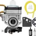 SYOWADA 308054129 Carburetor Kit Replacement For Ryobi Ry38Bp Backpack Blower 38Cc Gas Blower, With Gaskets Fuel Line Filter Carburetor Repair Kit