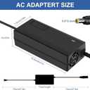 54.6V 3A Charger 5.5 * 2.1mm Plug for Rad Power, Himiway Cruiser, Lectric XP, Aventon Pace 500/ Level, Jasion eb7, Hiboy Titan/Titan Pro, Ecotric Seagull, VIVI/Ancheer, Boosted B0ard Li-ion Battery