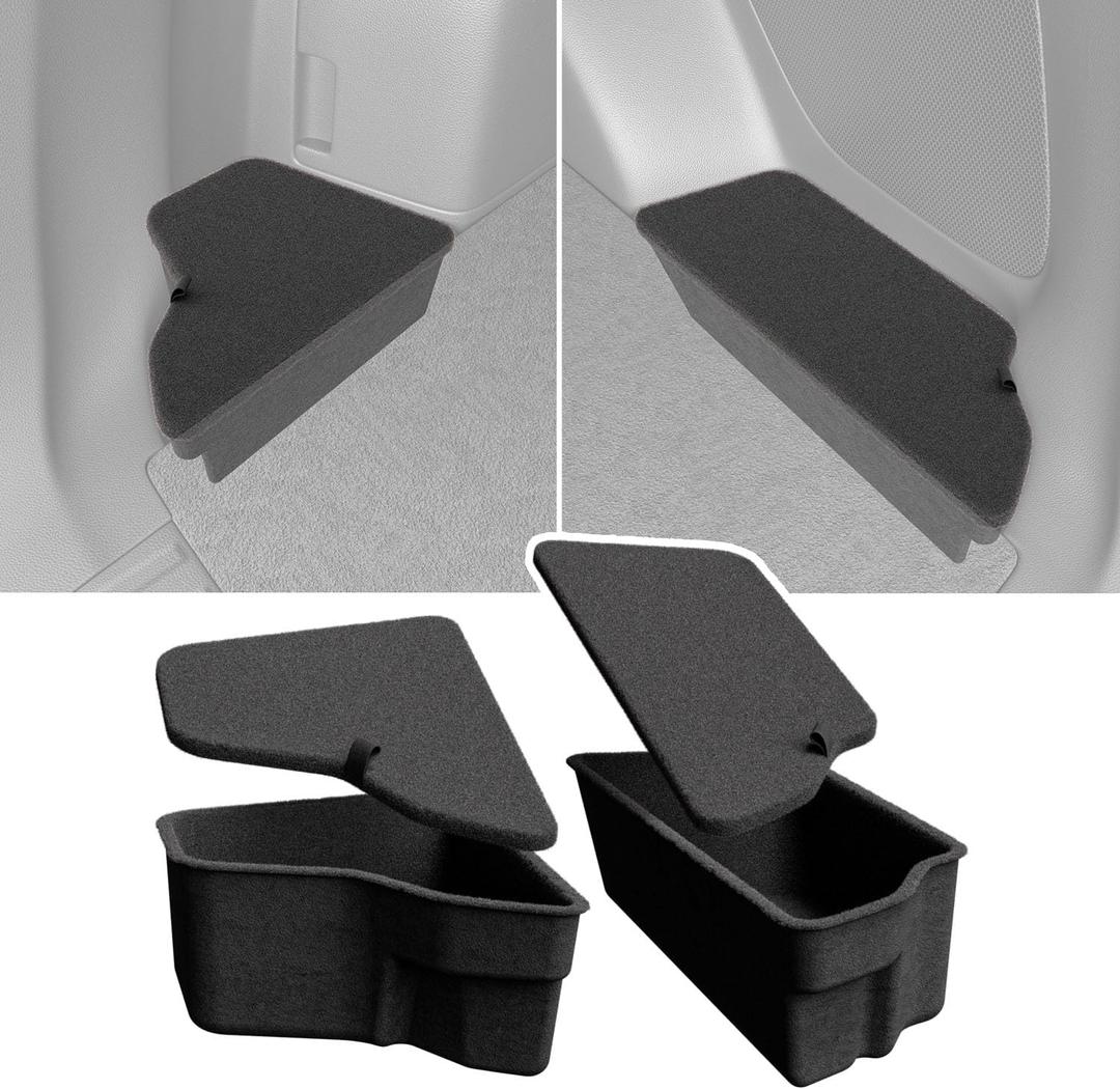 powoq Rear Trunk Organizer Compatible with 2023-2026 Honda CRV Side Divider with Flocking Lids Side Storage Box (Only For Hybrid Sport Touring) Replacement for 23-26 Honda CR-V Accessories powoq Rear Trunk Organizer Compatible with 2023-2026 Honda CRV Side Divider with Flocking Lids Side Storage Box (Only For Hybrid Sport Touring) Replacement for 23-26 Honda CR-V Accessories