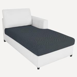 2025 Stretch Chaise Covers for Sectional Sofa, Individual Chaise Lounge Cover Removable Washable, L-Shaped Couch Seat Cover Replacement, Unique Fashion Pattern Soft Cozy Durable (Chaise, Dark Gray) 