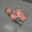 Likeecords 2 Rolls Cotton Macrame Cord 3mm x 100m, 3 Strand Twisted Rope, Cotton String Yarn (Pink)