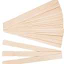 30 Pieces Paint Stir Sticks, 12 Inch Long Wooden Paint Stirrers for Mixing Paint, Paint Sticks for Library Markers or Garden Plant Labels, Mixing Sticks for DIY Craft Sticks