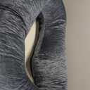 60 Inch Pregnancy Pillow for Sleeping, Extra Large U Shaped Body Pillow, Maternity Pillow for Pregnant Women with Velvet Cover (Dark Grey)