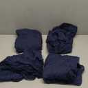 Navy Blue Cheesecloth Table Runner 4 Pack Spring Table Runners Boho Gauze 120 Inches Navy Cheese Cloth Table Decor for Wedding Bridal Baby Shower Valentine's Day