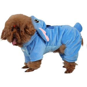 Pet Costume Dog Hoodies Pet Xmas Pajamas Outfit, Pet Coat for Small Medium Large Dogs Cats Winter Cartoon Coat for Party Halloween Christmas