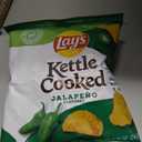 Lay's Kettle Cooked Potato Chips, Jalapeno, 0.85 Ounce (Pack of 40), BB Date: 07/14/2026